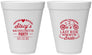 Personalized Bachelorette 12 oz Foam Cups - Last Ride Before Bride | 60093