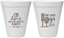 Personalized Bachelorette 12 oz Foam Cups - The Last Night Out | 60097
