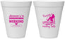 Personalized Bachelorette 12 oz Foam Cups - Raising A Little Hell | 60105