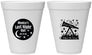 Personalized Bachelorette 12 oz Foam Cups - Last Fling Before Rings | 60113