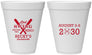 Personalized Bachelorette 12 oz Foam Cups - Last Swing Before Ring | 60127