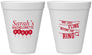 Personalized Bachelorette 12 oz Foam Cups - Last Fling Before Rings | 60140