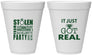 Personalized Bachelorette 12 oz Foam Cups - Just Got Real | 60141