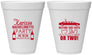 Personalized Bachelorette 12 oz Foam Cups - Before She Says I Do | 60142