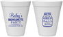 Personalized Bachelorette 12 oz Foam Cups - Bride To Be | 60146