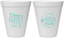 Personalized Bachelorette 12 oz Foam Cups - Manis Mimosas | 60149
