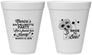 Personalized Bachelorette 12 oz Foam Cups - Bride To Bee | 60152