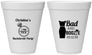 Personalized Bachelorette 12 oz Foam Cups - Bad And Boozie | 60157