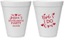 Personalized Bachelorette 12 oz Foam Cups - Brides I Do Crew | 60159