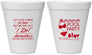Personalized Bachelorette 12 oz Foam Cups - Pool Party | 60167