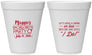 Personalized Bachelorette 12 oz Foam Cups - Before She Says I Do | 60179