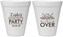Personalized Bachelorette 12 oz Foam Cups - The Hunt Is Over | 60184