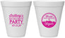 Personalized Bachelorette 12 oz Foam Cups - Las Vegas | 60190