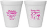 Personalized Bachelorette 12 oz Foam Cups - Raising Hell In Vegas | 60196