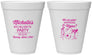 Personalized Bachelorette 12 oz Foam Cups - Las Vegas | 60199