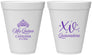Personalized Quinceanera 12 oz Foam Cups - Mis Quince Anos | 70002