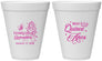 Personalized Quinceanera 12 oz Foam Cups - Mis Quince Anos | 70012