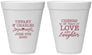 Personalized Anniversary 12 oz Foam Cups - Cheers To 45 Years | 80016