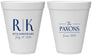 Personalized Anniversary 12 oz Foam Cups - 20th Wedding | 80021