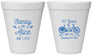 Personalized Anniversary 12 oz Foam Cups - Cheers To 40 Years | 80025