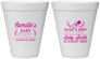 Personalized Baby Shower 12 oz Foam Cups - Raise A Beer | 90008