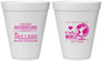 Personalized Baby Shower 12 oz Foam Cups - Hello World | 90013