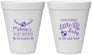 Personalized Baby Shower 12 oz Foam Cups - Little Lady On The Way | 90021