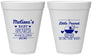 Personalized Baby Shower 12 oz Foam Cups - Peanut On The Way | 90028