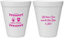 Personalized Baby Shower 12 oz Foam Cups - Beer Due Date Is Near | 90032