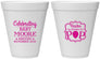 Personalized Baby Shower 12 oz Foam Cups - Going To Pop | 90040