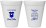 Personalized Baby Shower 12 oz Foam Cups - Baby Is Brewing | 90041