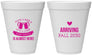 Personalized Baby Shower 12 oz Foam Cups - Raise A Beer | 90049