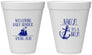 Personalized Baby Shower 12 oz Foam Cups - Nautical Ahoy It’s A Boy | 90055