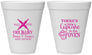 Personalized Baby Shower 12 oz Foam Cups - Cupcake In The Oven | 90059