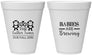 Personalized Baby Shower 12 oz Foam Cups - Twins Baby Monkeys | 90068