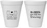 Personalized Baby Shower 12 oz Foam Cups - Twins Baby Hippos | 90069