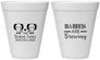 Personalized Baby Shower 12 oz Foam Cups - Twins Baby Elephant | 90071