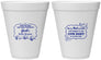 Personalized Baby Shower 12 oz Foam Cups - Fish | 90075