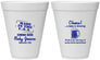 Personalized Baby Shower 12 oz Foam Cups - Made In The Usa | 90079