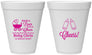 Personalized Baby Shower 12 oz Foam Cups - Raise A Beer | 90081