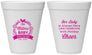 Personalized Baby Shower 12 oz Foam Cups - Holiday | 90086