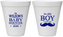 Personalized Baby Shower 12 oz Foam Cups - Little Boy | 90092