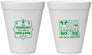 Personalized Baby Shower 12 oz Foam Cups - Christmas Gender Reveal | 90194