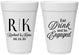 Personalized Engagement 16 oz Foam Cups - Eat Drink Be Engaged | 10000