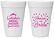 Personalized Bridal Shower 16 oz Foam Cups - Shower The Bride | 100001