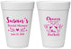 Personalized Bridal Shower 16 oz Foam Cups - Future Mrs | 100005