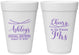 Personalized Bridal Shower 16 oz Foam Cups - Future Mrs | 100018