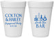 Personalized Engagement 16 oz Foam Cups - Stock The Bar | 10005