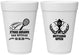 Personalized Bar Mitzvah 16 oz Foam Cups - 13th Birthday Tennis | 110011