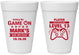 Personalized Bar Mitzvah 16 oz Foam Cups - 13th Birthday Video Game | 110013